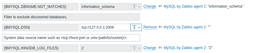 MySQL DSN