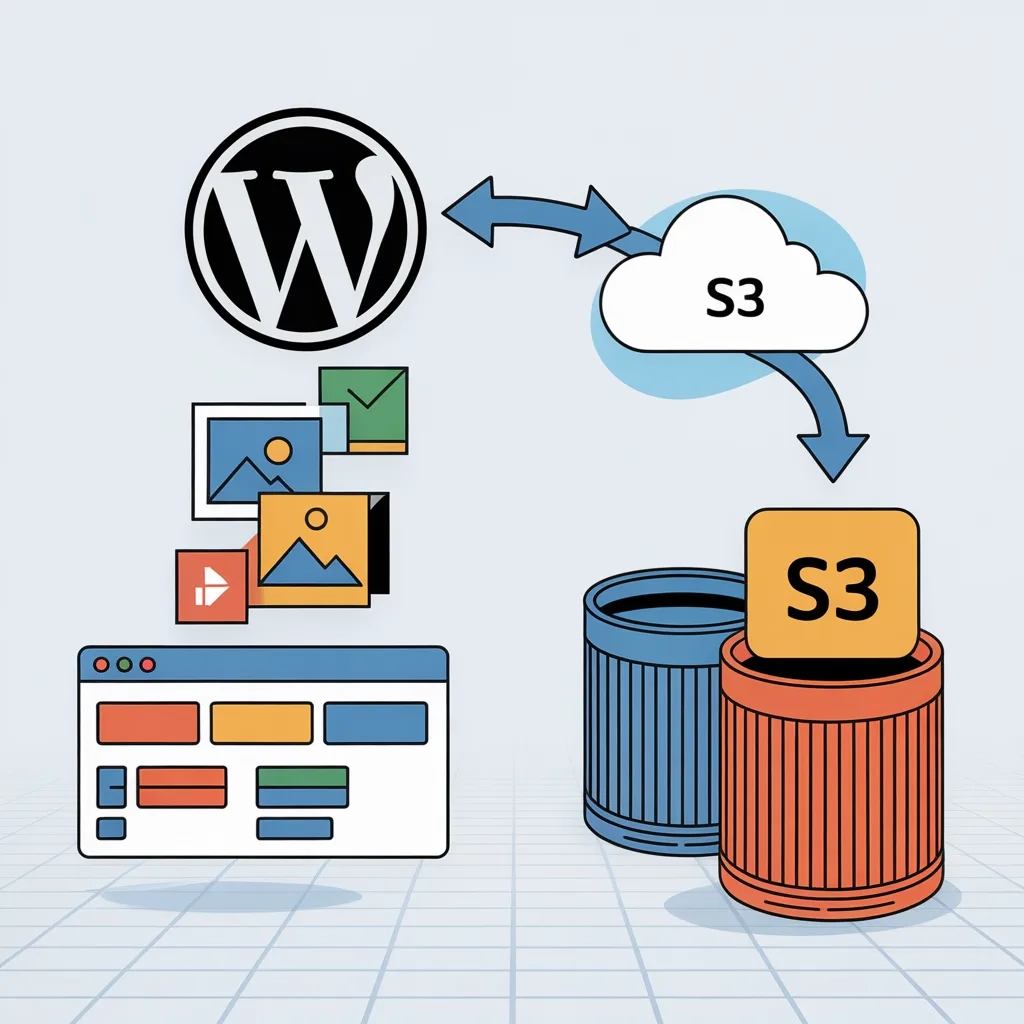 Хранение медиа-файлов WordPress в S3-хранилище