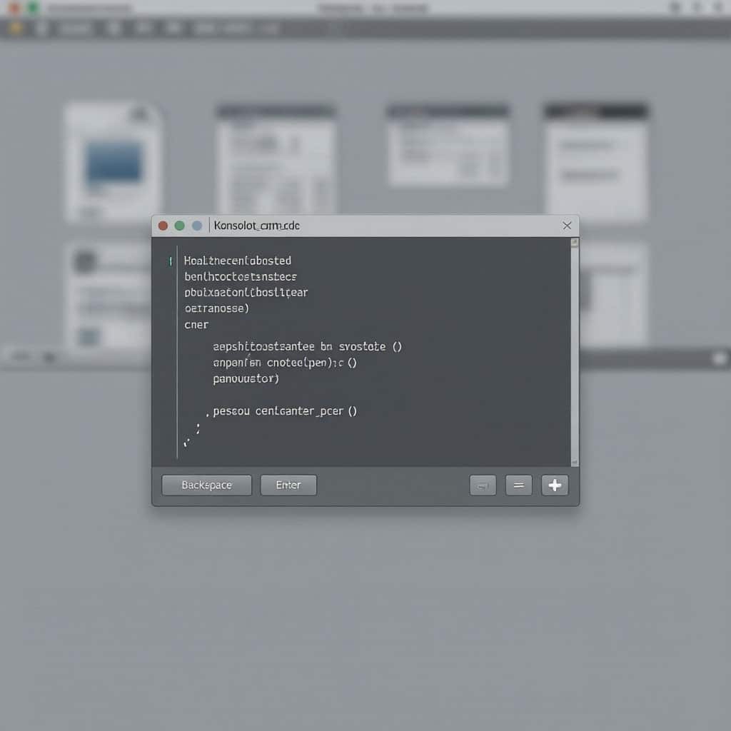 Настройка Konsole (эмулятор терминала от проекта KDE)