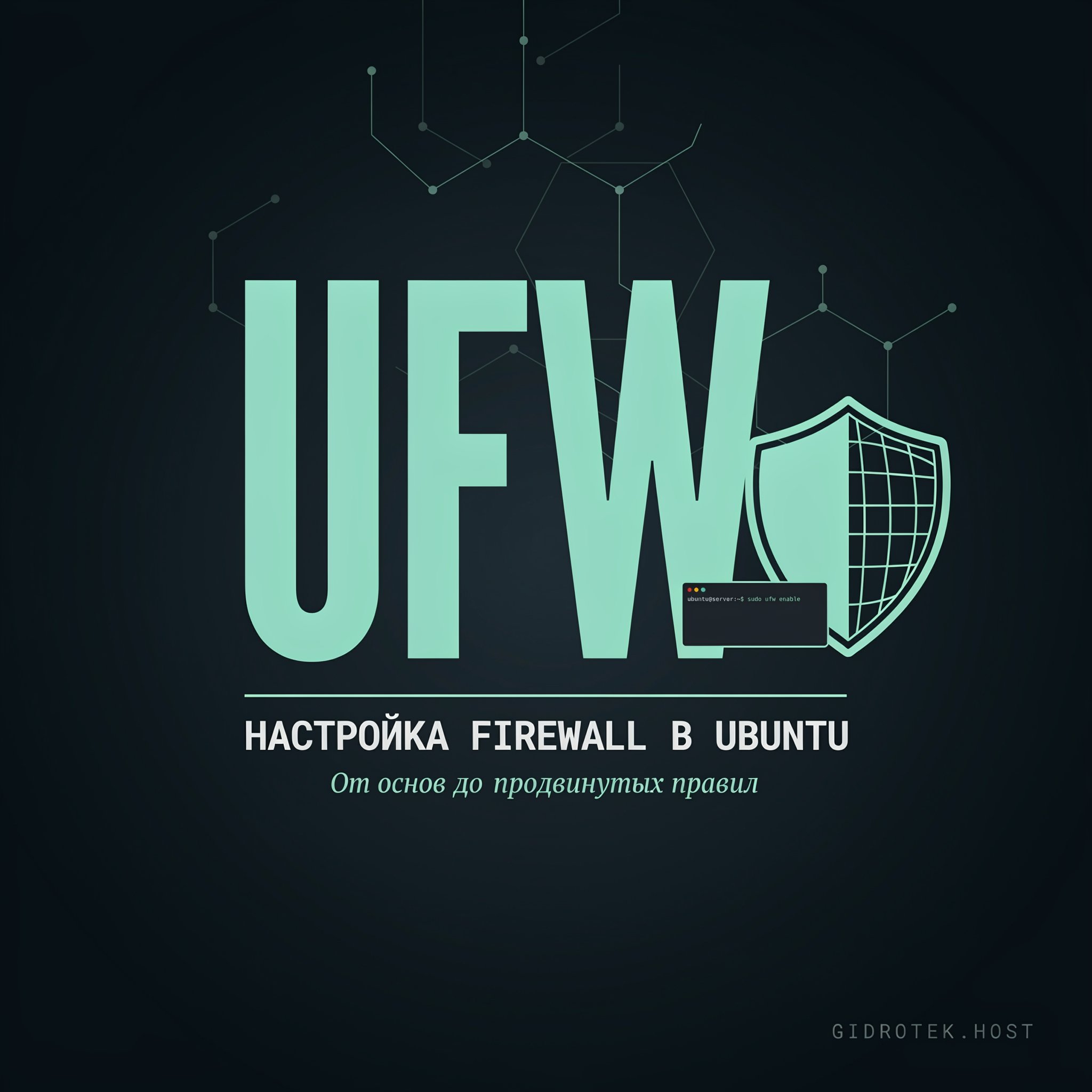 Полное руководство по настройке UFW в Ubuntu: от основ до продвинутых правил
