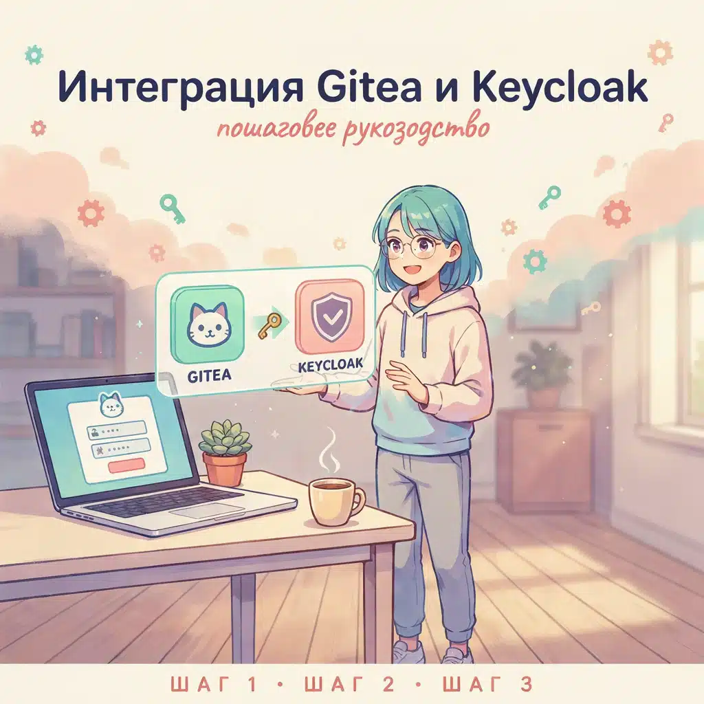Интеграция Gitea и Keycloak: пошаговое руководство